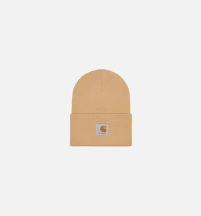 Acrylic Watch Hat Mens Beanie - Beige