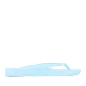 ARCH SUPPORT THONGS - SKY BLUE