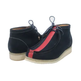 British Walkers Walker Stripe Wallabee Boots Men's Striped Suede