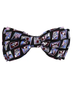 Emilio Pucci Bow Tie Purple Pink Pre-Tied SALE