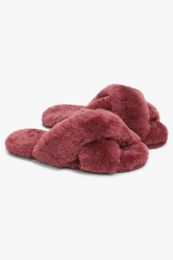 EMU Australia Mayberry Slipper :: Merlot