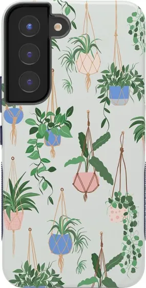 Hanging Around | Potted Plants Floral Samsung Case