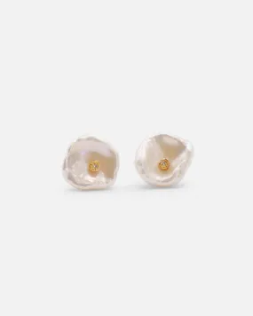 Keshi Petal Studs