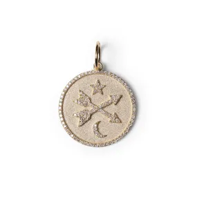 LOVE AND UNION DIAMOND TALISMAN CHARM