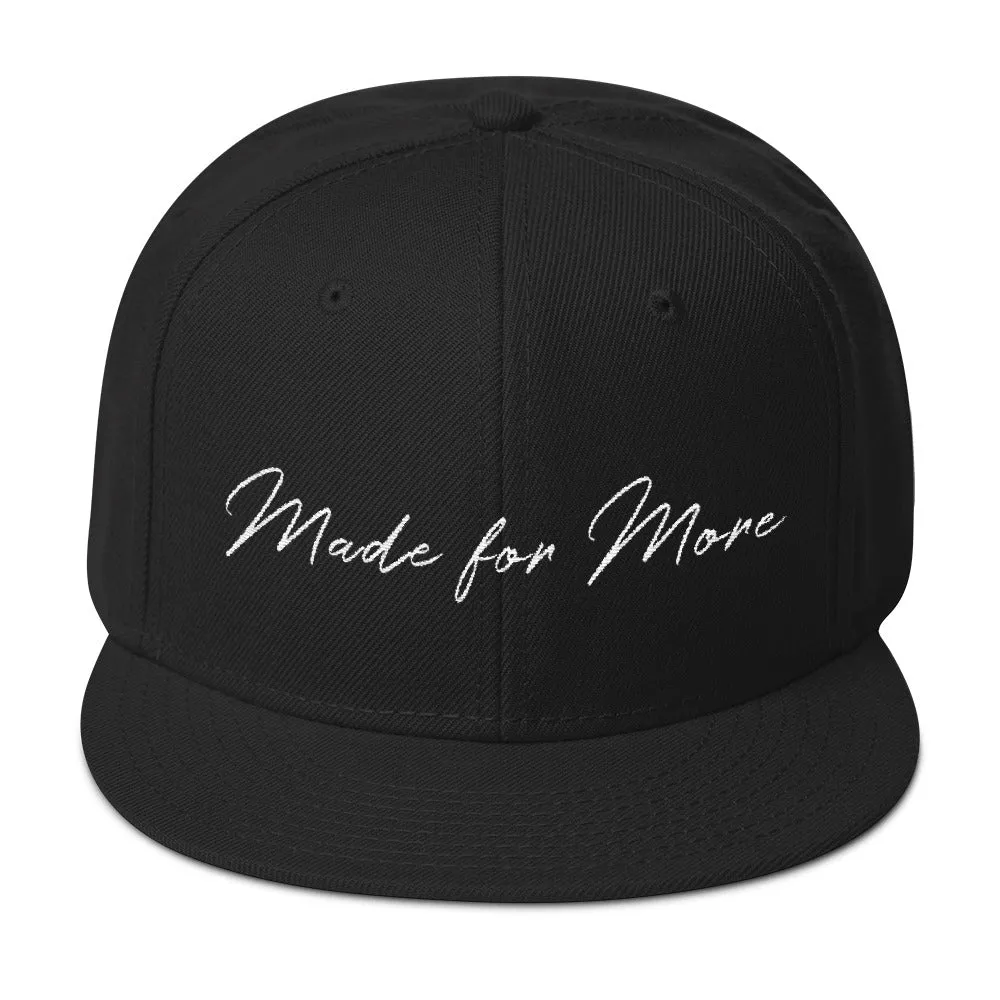 Made for More Snapback