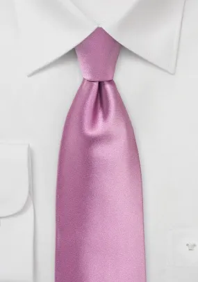 Orchid Solid Necktie