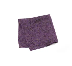 POCKET SQUARE - PURPLE YELLOW